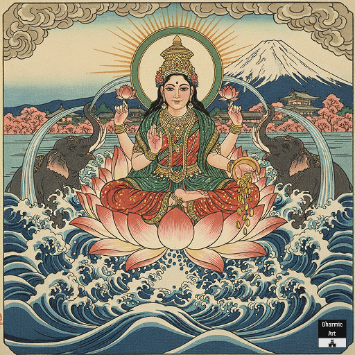 10. Lakshmi (8" x 8")