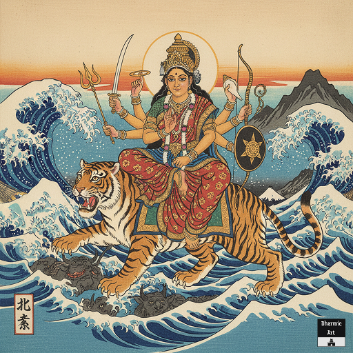 11. Durga-2 (8" x 8")