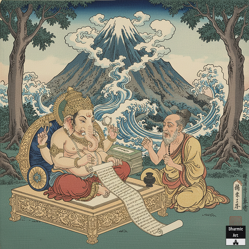 13. Ganesha-2 (8" x 8")