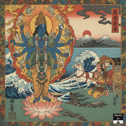 14. Krishna (8" x 8")