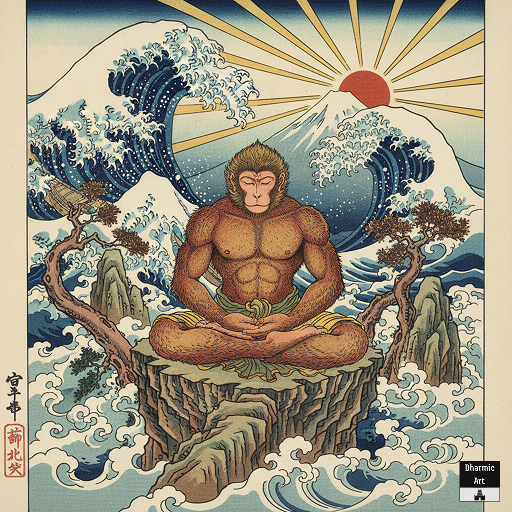 15. Hanuman-3 (8" x 8")