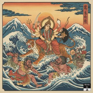 3. Goddess Durga (8" x 8")