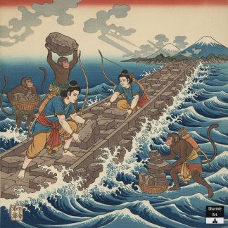 8. Lord Ram-1 (8" x 8")