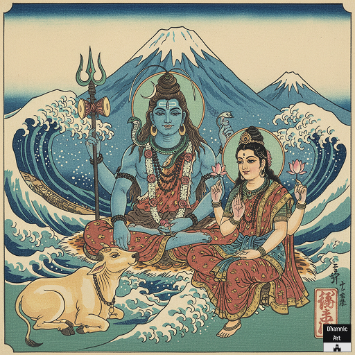 9. Shiva-1 (8" x 8")