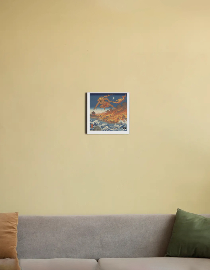 17. Hanuman-4 (8" x 8") - Image 3