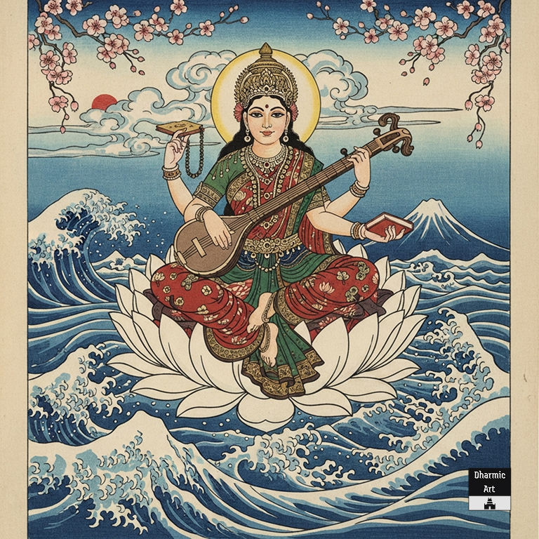 Goddess Saraswati
