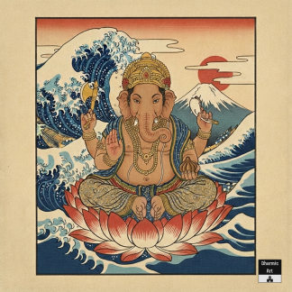 24. Ganesha (8" x 8")