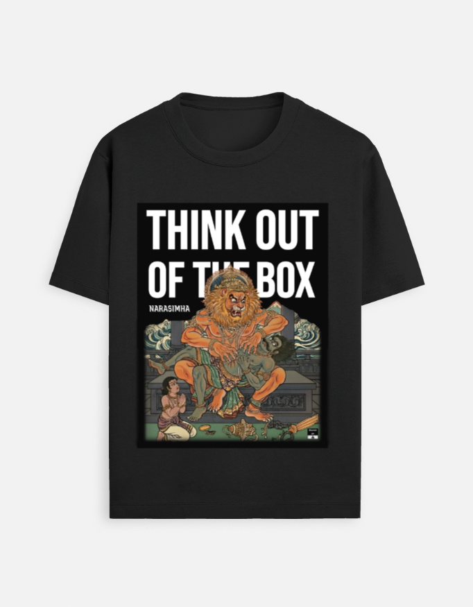 Narasimha - Think Out of the Box - Unisex Standard Crew T-Shirt